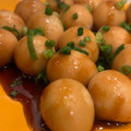 ♪きっとんとん♪'s cooksnap of when they made 簡単おつまみ♪うずらの卵の焼肉のたれ炒め.