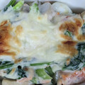 ひぃちゃんひー's cooksnap of when they made 塩鮭とほうれん草のドリア.