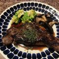 ゆかゆか０６'s cooksnap of when they made 簡単！　ステーキ　バルサミコソース！.