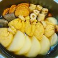minaco＊'s cooksnap of when they made ☆ちくわで閉じるもち巾着☆.