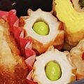 こともみ's cooksnap of when they made ☆お弁当の隙間に！枝豆ちくわ串☆.