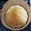 csokolom's cooksnap of when they made 濃厚とろける☆しっとりチーズケーキ卵なし.