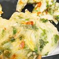 クックCNZGFQ☆'s cooksnap of when they made 大葉チーズたくあんチヂミ[大量消費にも].