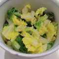 riekuma_99's cooksnap of when they made 白菜のナムル　塩ダレ味☆.