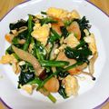 クックJOEさん's cooksnap of when they made ほうれん草の玉子炒め.