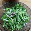 ポメちょん's cooksnap of when they made 《水菜》鉄分強化サラダ.