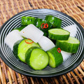 料理男子部's cooksnap of when they made 簡単♪かぶときゅうりの山椒風味大人浅漬け.