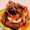 私市ビッキーズ津門巳's cooksnap of when they made “チキラー塩こんぶ煮カニかま･チキ々卵”.