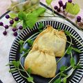 みっちゃん❇️68's cooksnap of when they made おもち入り大葉納豆の巾着.