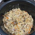 クックック02's cooksnap of when they made ひじきの炊き込みご飯.