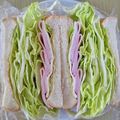 Cony◎'s cooksnap of when they made 見た目がかわいいハムサンド.