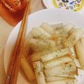 ジルスチュ's cooksnap of when they made 節約♡おつまみ！大根消費♡ニンニク炒め.