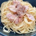かなかなみん。's cooksnap of when they made 失敗なし♡生クリームで濃厚カルボナーラ.