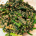 ロッククロック's cooksnap of when they made ほうれん草の胡麻和え.