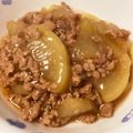 tomo_rico's cooksnap of when they made 豚ひき肉・トロトロ大根の煮物♪.
