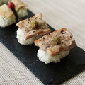 クック3539PY☆'s cooksnap of when they made 柚子胡椒とレモンの厚切り塩豚バラ寿司.