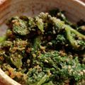 sei460407's cooksnap of when they made 簡単☆菜花のからし胡麻あえ.