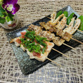 Laufen's cooksnap of when they made 簡単♪　練り梅で焼き鳥.
