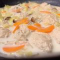 悠LOVE航's cooksnap of when they made ◆鷄だんごと春雨の具だくさんミルクスープ.