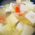クックHR7F85☆'s cooksnap of when they made タラと白菜の生姜スープ.