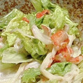 mami♪123's cooksnap of when they made たっぷりレタスの酢味噌マヨ和え.