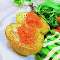 Satoco❋'s cooksnap of when they made じゃがバター明太.