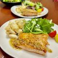 Superlittleboo's cooksnap of when they made サーモンムニエル・ハニーマスタードソース.