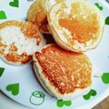☆★まなみん★☆'s cooksnap of when they made アーモンドミルクで作る米粉パンケーキ。.