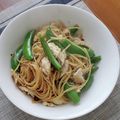 donuts★'s cooksnap of when they made ツナとスナップえんどうのレモン醬油パスタ.