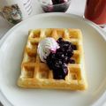 クック35PQO2☆'s cooksnap of when they made HMで簡単☆アメリカンワッフル.