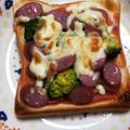 みりん調味料's cooksnap of when they made 1歳・幼児食｜ピザトースト.