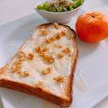 mayurich's cooksnap of when they made 幸せ朝ご飯♪水切りヨーグルトのトースト.