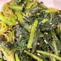 姐御♪'s cooksnap of when they made 春菊の胡麻和え～２歳児くんの大好物～.