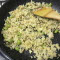 ミレーちゃん's cooksnap of when they made えだまめチャーハン.