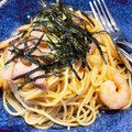 ドナルドよっしー's cooksnap of when they made エビときのこの和風パスタ.