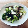 Healthy777's cooksnap of when they made ブロッコリーとベーコンとモッツァレラ炒め.