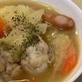 ☆ごはんできた☆'s cooksnap of when they made 手羽先のポトフ.