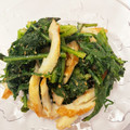 sugarsalt's cooksnap of when they made 春菊とちくわのごま和え*副菜お弁当にも.