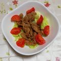 くネコまろす's cooksnap of when they made 大豆のお肉でボリュームサラダ.
