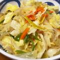 ma2kaboch's cooksnap of when they made キャベツ、人参、玉ねぎちゃん野菜炒め.