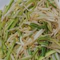 ナーちゃん's cooksnap of when they made ピリ辛 胡瓜とモヤシのごま油炒め.