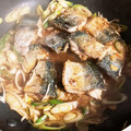 なお321's cooksnap of when they made さばのにんにく煮.