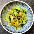 ☆kunchan☆'s cooksnap of when they made 塩昆布和え　★宇都宮学校給食.