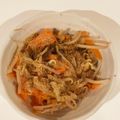 えいちじぇい's cooksnap of when they made モヤシと人参 サラダやお刺身のお供に.