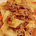 chikママ❤️'s cooksnap of when they made 牛肉とキャベツのオイスターソース炒め.