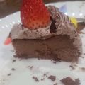 小さいお嬢's cooksnap of when they made チョコレートのバスクチーズケーキ.