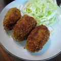 momoco's cooksnap of when they made ☆肉じゃがコロッケ☆.