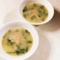 みぽぽ37's cooksnap of when they made 牛乳大量消費！ほうれん草のミルクスープ.