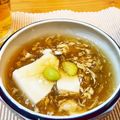 うまくできるか's cooksnap of when they made 枝豆おかず・枝豆と卵のあんかけ豆腐.