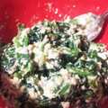 ミレーちゃん's cooksnap of when they made ごま好きにはたまらない♪ほうれん草白和え.